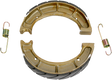 EBC "G" Grooved Sintered Brake Shoes - 528G (Yamaha Timberwolf 2x4 / Timberwolf 4x4 / YFM350ER Moto-4 1975–2004)