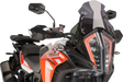 Puig Hi-Tech Parts 9716F Race Windscreen - 11-1/2" - Dark Smoke - KTM | Off-Road/Street