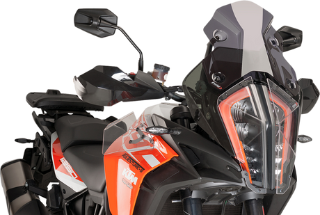 Puig Hi-Tech Parts 9716F Race Windscreen - 11-1/2" - Dark Smoke - KTM | Off-Road/Street