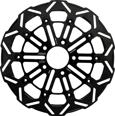 SBS Brake Rotor Designed by Kodlin, Front - 7143E-B (Harley-Davidson 2006–2025)