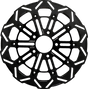 SBS Brake Rotor Designed by Kodlin, Front - 7143E-B (Harley-Davidson 2006–2025)