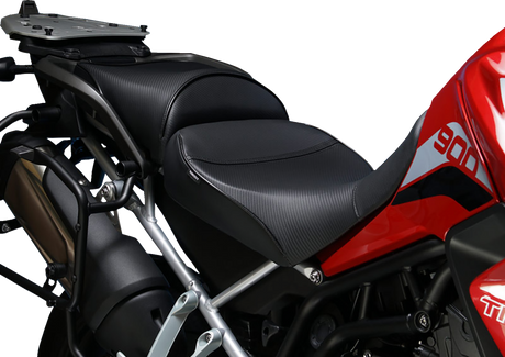Sargent WS-681-19 Two Piece Seat - CFX - Black Welt - Tiger 900 GT '20-'23 | Street
