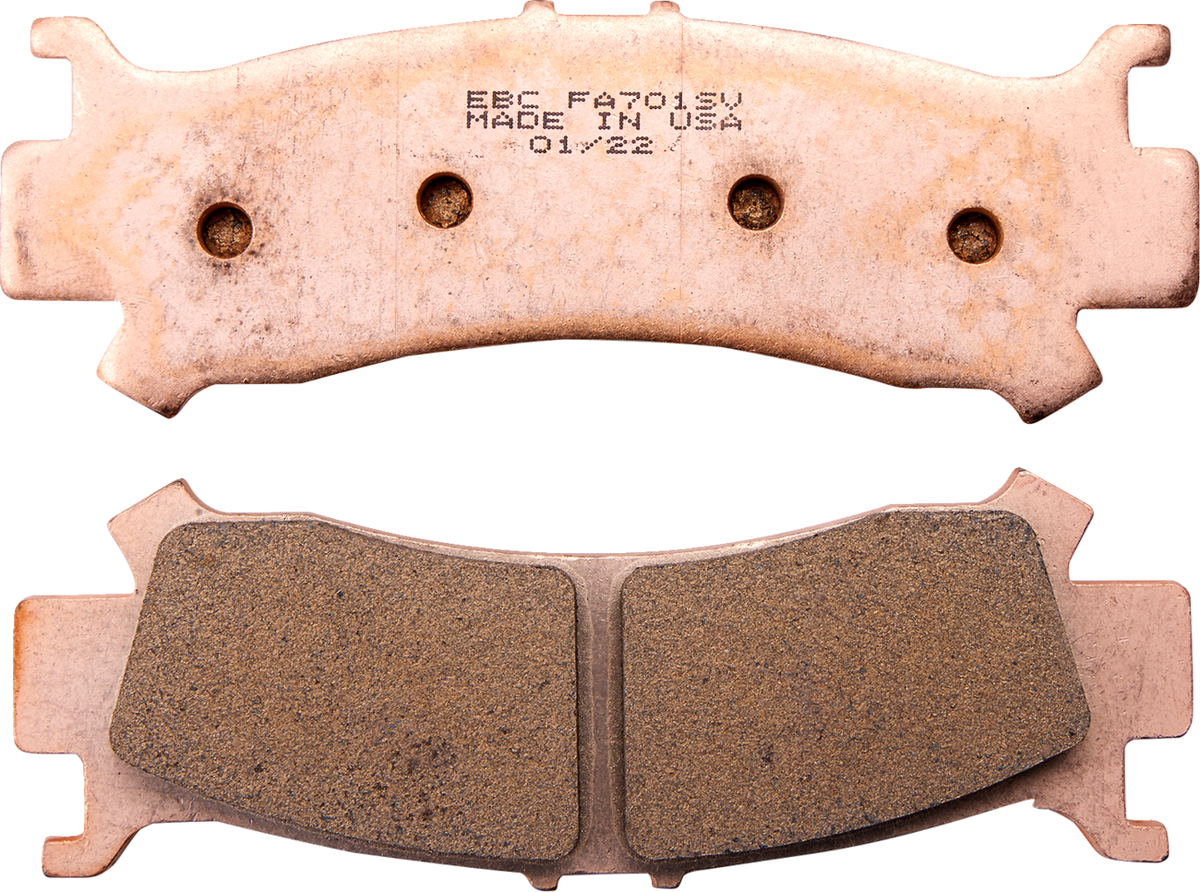 EBC FA-SV Series Sintered Front Left Brake Pads - FA701SV (Honda Pioneer 1000 / Talon 1000R / Pioneer 1000-5 2016–2023)