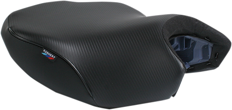 Sargent WS-620F-19 World Sport Performance Seat - Black - Carbon FX - Regular Front - BMW R1200 '13-'24
