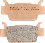 EBC FA-R Series Sintered Brake Pads - FA410R (Honda FourTrax Rincon / FourTrax Foreman Rubicon / FourTrax Rincon GPScape 2005–2023)