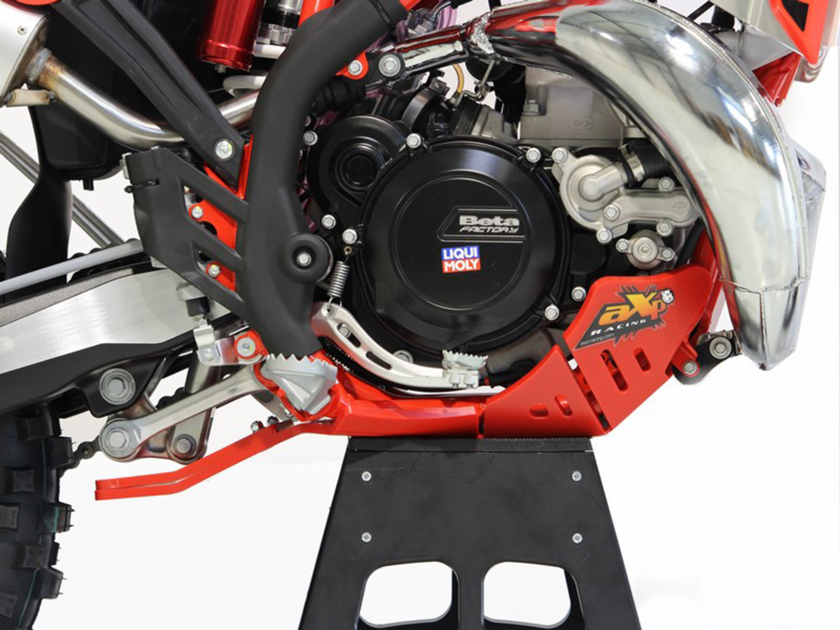 Axp Racing AX1682 Xtrem Skid Plate - Red - Beta - X-Trainer '16-'26 | Adventure/Off-Road