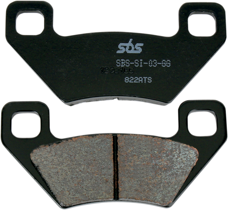 SBS Sintered Brake Pads - 822ATS (Arctic Cat / Polaris / Kymco 2004–2019)