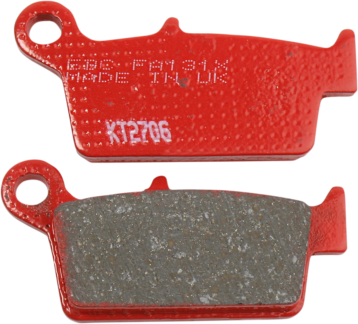 EBC FA-TT Series Semi-sintered Rear Brake Pads - FA131X (Honda / Gas Gas / TM / Kawasaki / Yamaha / Suzuki 1987–2025)