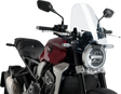 Puig Hi-Tech Parts 0336W Custom II Windshield - Clear - X11 | Street