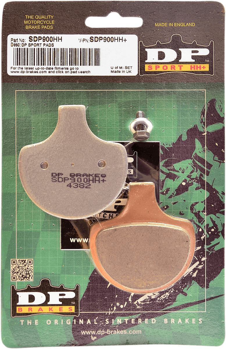 DP BRAKES Sintered Metal Brake Pads - Harley-Davidson - SDP900HH SDP900HH - Cycle City Outdoors