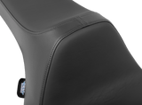 DRAG SPECIALTIES Predator III Seat - Smooth - Black Solar Leather - FLT/FLH '23-'24 4686E