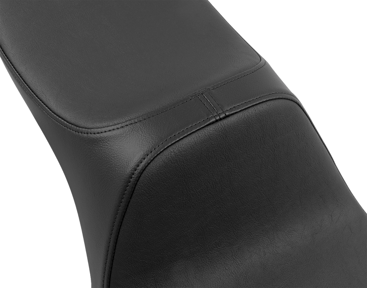 DRAG SPECIALTIES Predator III Seat - Extended Reach - Smooth - FLH/FLT '08-'24 4687A