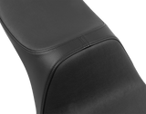 DRAG SPECIALTIES Predator III Seat - Extended Reach - Smooth - FLH/FLT '08-'24 4687A