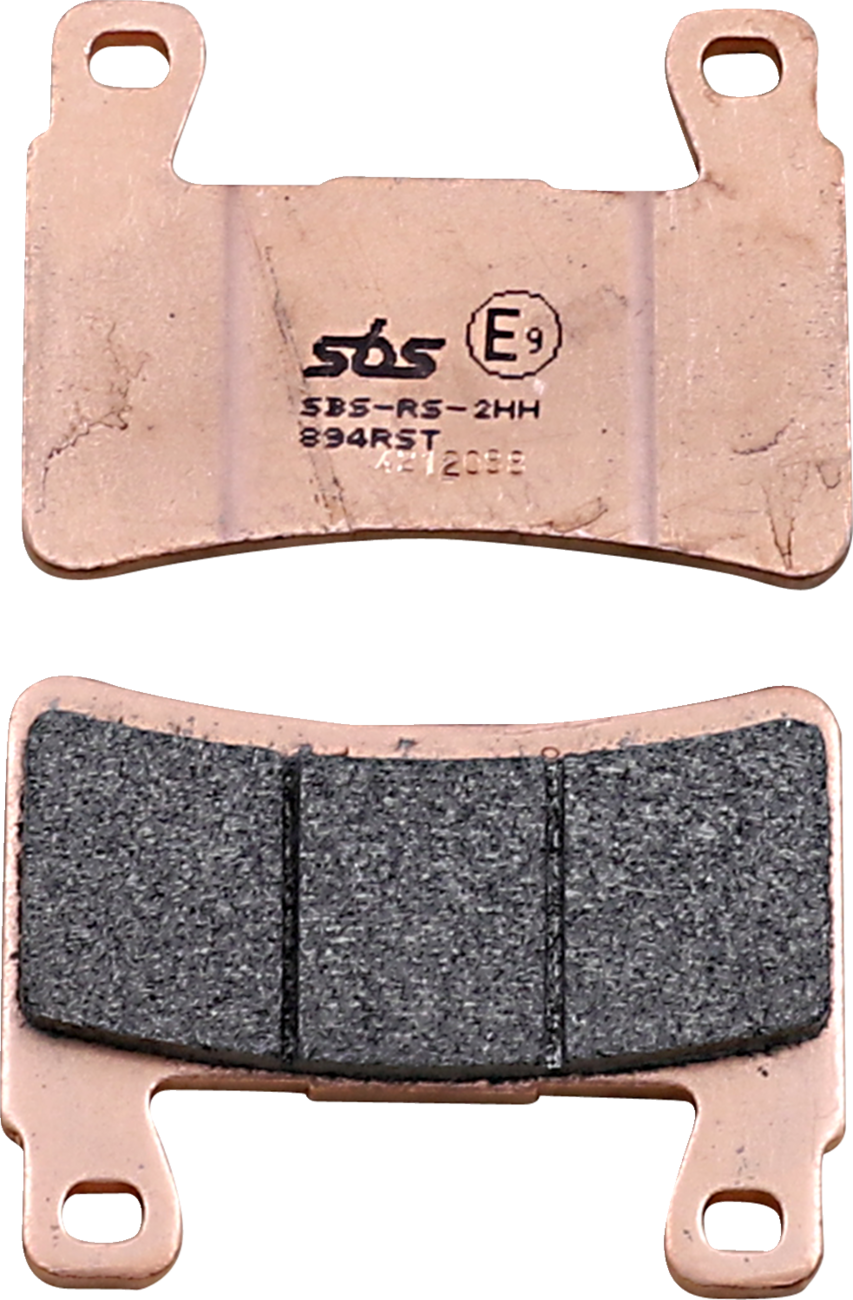 SBS RST Sintered Front Brake Pads - 894RST (Kawasaki Ninja ZX-6R 2013–2025)