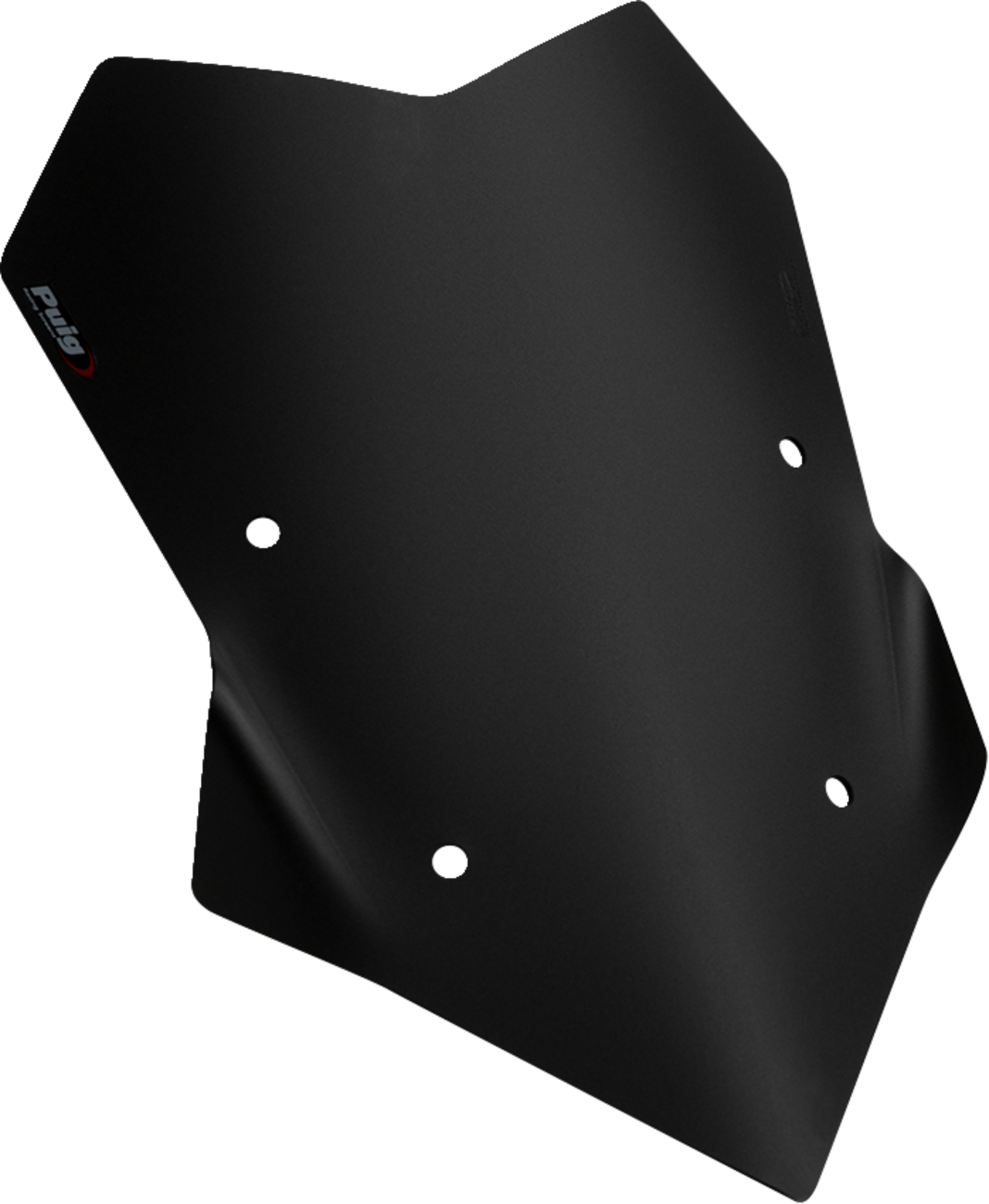 Puig Hi-Tech Parts 21967J Sport Windscreen - Black - Yamaha | Street