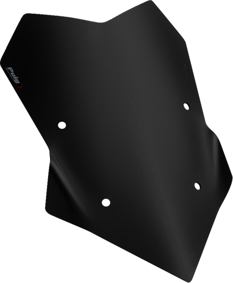Puig Hi-Tech Parts 21967J Sport Windscreen - Black - Yamaha | Street