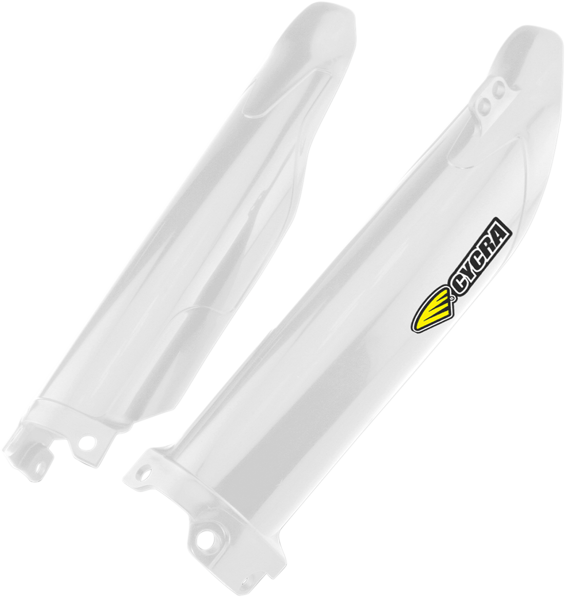 Cycra 1CYC-6909-42 Fork Guards - White | Off-Road