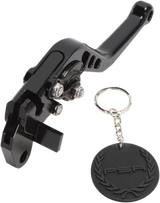 PSR 00-00437-22 Click 'N Roll Clutch Lever - Short - Black | Street