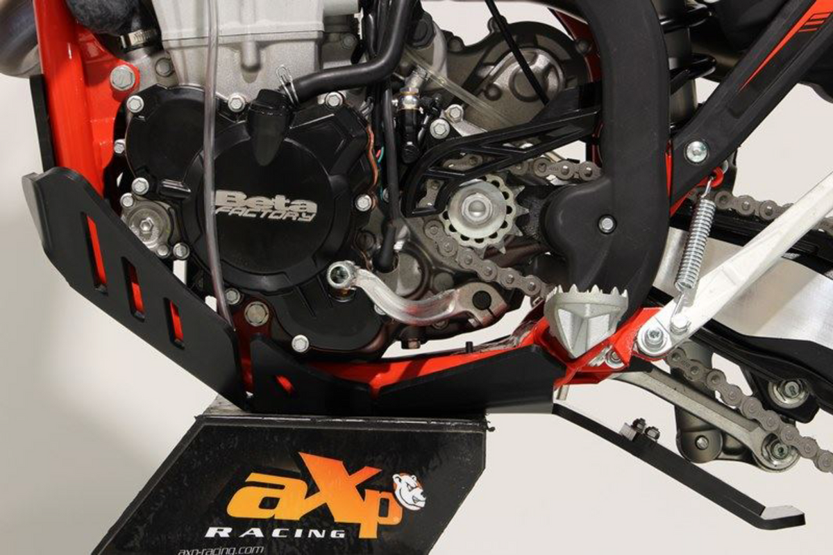 Axp Racing AX1555 Xtrem Skid Plate - Black - Beta - Enduro RR '20-'22 | Adventure/Off-Road