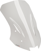 Puig Hi-Tech Parts 21393W Touring Windscreen - 18-5/8" - Clear - KLR 650 | Street