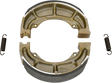 EBC Carbon X Organic Base Front Brake Shoes - 624 (Suzuki LT-F160 QuadRunner / Derbi Atlantis 50 1989–2004)