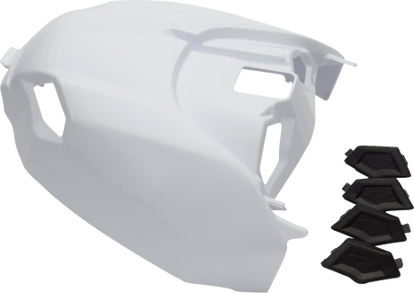 Cycra 1CYC-1789-30 Air Box Cover - Vented - White - Yamaha - YZ/WR '23-'26 | Off-Road