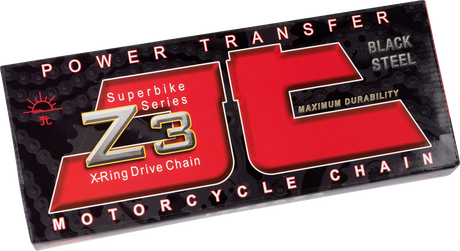 JT CHAINS JTC520Z3-116RL 520 Z3 - Heavy Duty Drive Chain - 116 Links | Adventure/Off-Road
