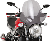 Puig Hi-Tech Parts 5267H New Generation Windscreen - 18-7/8" - Smoke | Street