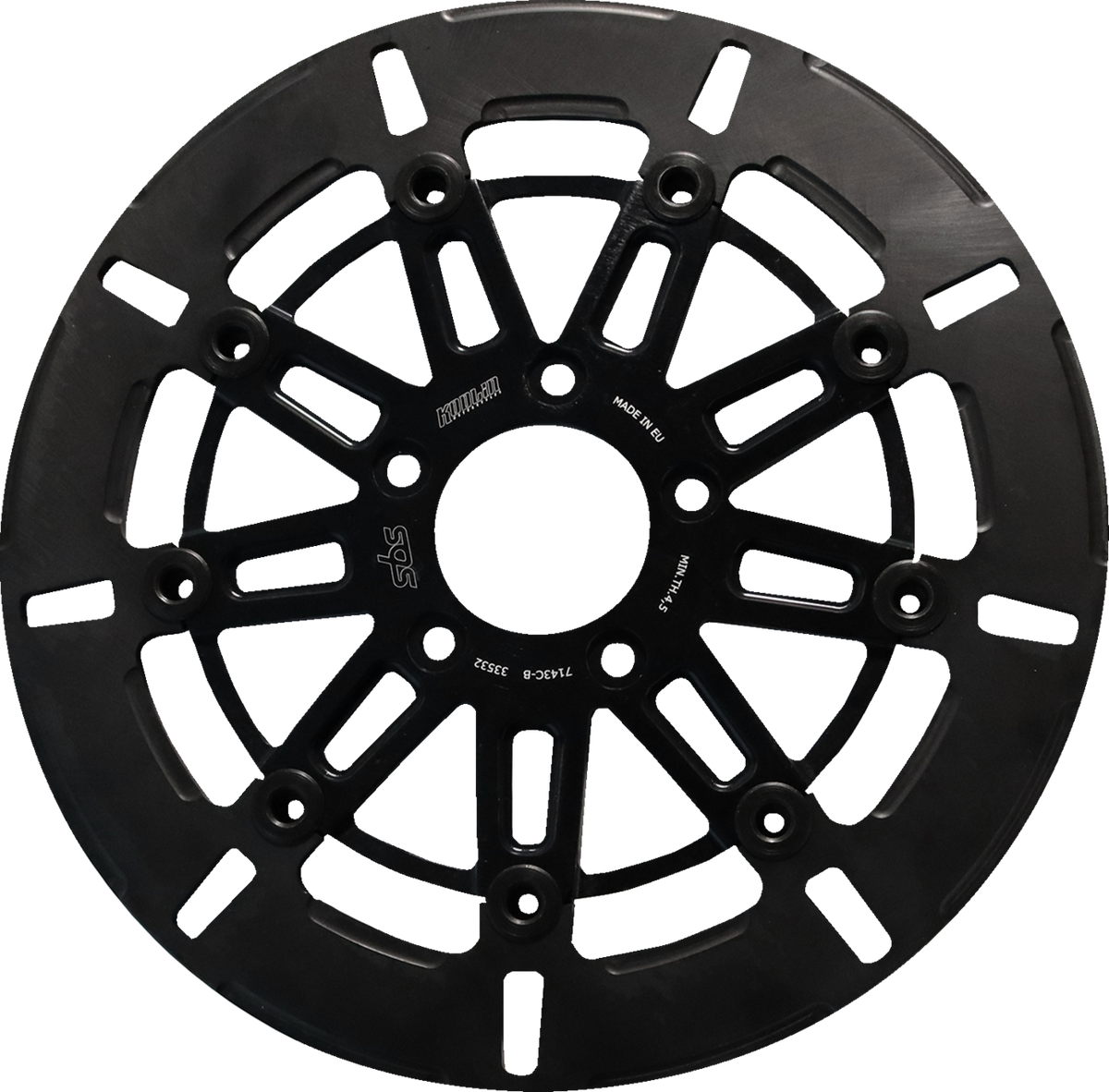 SBS Brake Rotor Designed by Kodlin, Front - 7143C-B (Harley-Davidson 2006–2025)