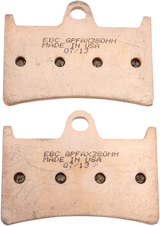 EBC GPFAX-HH Series Sintered Front Brake Pads - GPFAX380HH (Yamaha YZF-R6 / YZF-R1 / FZS1000 FZ1 2004–2023)
