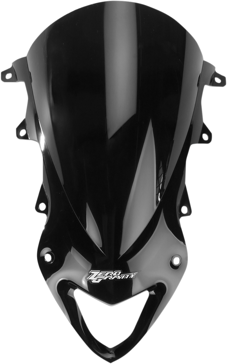 Zero Gravity 16-810-19 Double Bubble Windscreen - Dark Smoke - S1000RR | Street