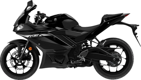 STOMPGRIP 55-10-0163B Tank Grips - Volcano - Black - Yamaha - YZF '19-'25 | Street