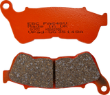 EBC Street Semi-sintered Front Brake Pads - FA640V (Harley-Davidson Iron 883 / XL1200X Forty-Eight / Sportster 1200 Custom 2014–2022)