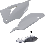 Cycra 1CYC-2770-42 Side Panels - White - Kawasaki - KX '19-'23 | Off-Road