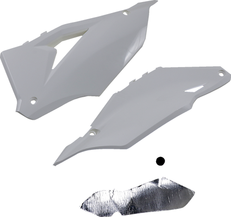 Cycra 1CYC-2770-42 Side Panels - White - Kawasaki - KX '19-'23 | Off-Road