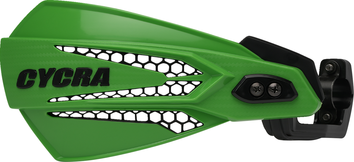 Cycra 1CYC-0057-72X MX-Race Handguards - Green/Black | ATV/UTV/Off-Road