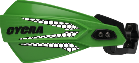 Cycra 1CYC-0057-72X MX-Race Handguards - Green/Black | ATV/UTV/Off-Road