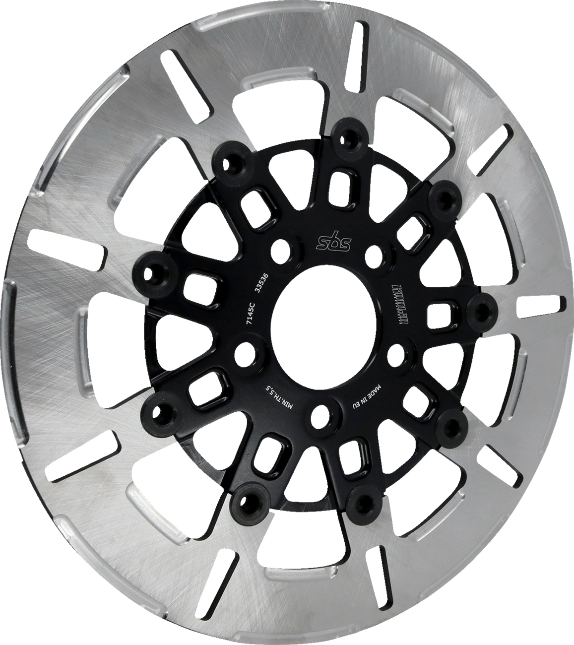 SBS Brake Rotor Designed by Kodlin, Rear - 7145C (Harley-Davidson FXDB Street Bob / FXDF Fat Bob / FLD Switchback 2004–2025)
