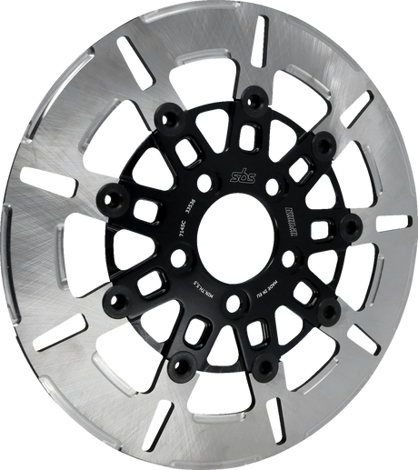 SBS Brake Rotor Designed by Kodlin, Rear - 7145C (Harley-Davidson FXDB Street Bob / FXDF Fat Bob / FLD Switchback 2004–2025)