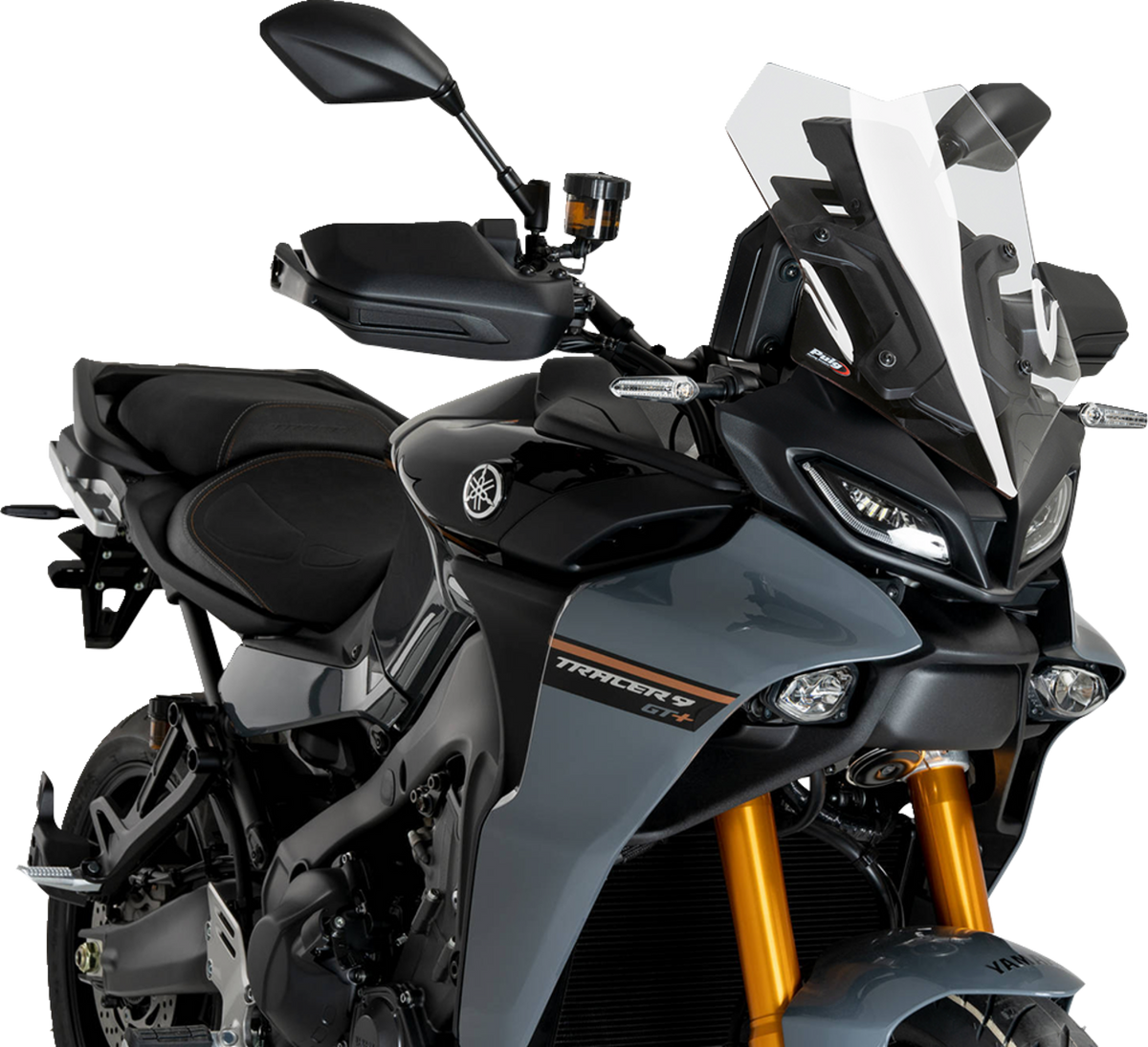 Puig Hi-Tech Parts 21967W Sport Windscreen - Clear - Yamaha | Street
