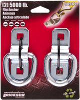 Erickson 09170 Anchor Rings - Flip-Style - 5000 lb | Adventure/ATV/UTV