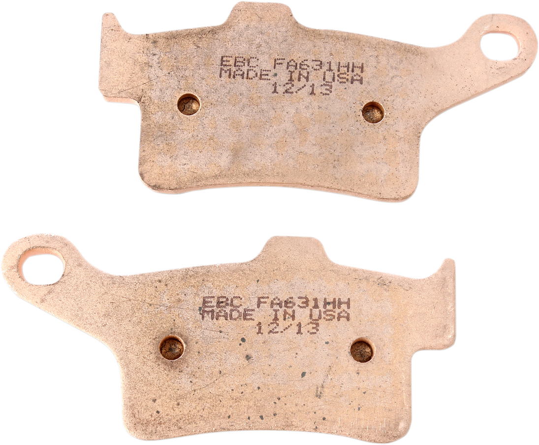 EBC FA-HH Series Sintered Rear Brake Pads - FA631HH (Can-Am Spyder RT / Harley-Davidson FLHTCUTG Tri Glide Ultra 2013–2024)