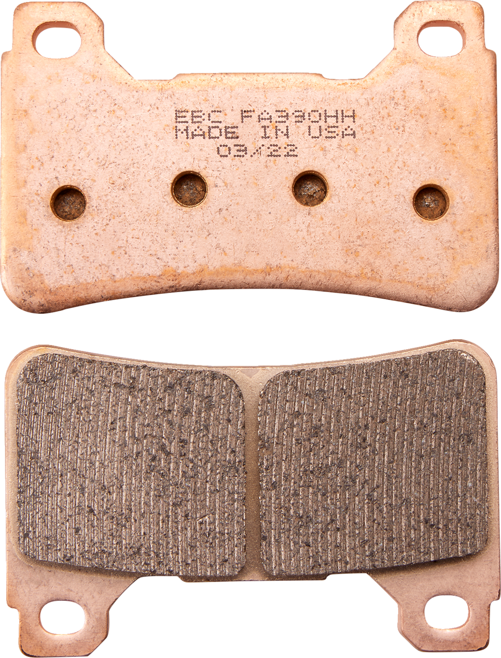 EBC FA-HH Series Sintered Front Brake Pads - FA390HH (Honda CBR600RR / CBR1000RR / CB1000R 2003–2017)