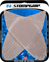 STOMPGRIP 55-10-0052C Tank Grips - Volcano - Clear - Suzuki - GS '06-'07 | Street