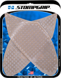 STOMPGRIP 55-10-0052C Tank Grips - Volcano - Clear - Suzuki - GS '06-'07 | Street