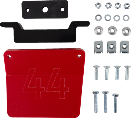 Axp Racing AX1684 Xtrem Skid Plate - Red - Beta - Enduro RR '20-'24 | Adventure/Off-Road