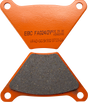 EBC FA-V Series Semi-sintered Brake Pads - FA24/2V (Harley-Davidson FLH Electra Glide / Electra Glide FL / FX Super Glide 1972–1984)