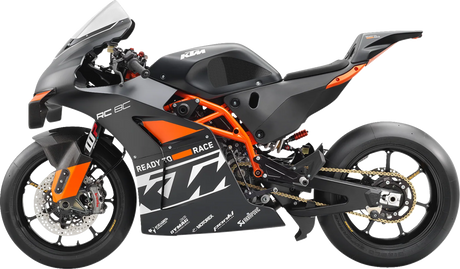 STOMPGRIP 55-14-0197B Tank Grips - Icon - Black - KTM - RC '22-'24 | Street