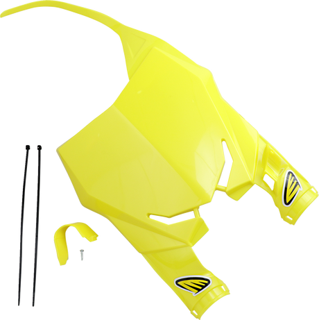 Cycra 1CYC-0704-55 Stadium Number Plate - Yellow - Suzuki - RMZ '18-'24 | Off-Road