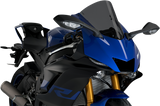 Puig Hi-Tech Parts 3633F Race Windscreen - 14-1/2" - Dark Smoke - YZF-R6/YZF-R7 | Street